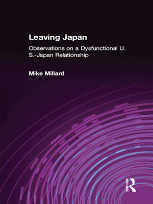 cover image of Leaving Japan